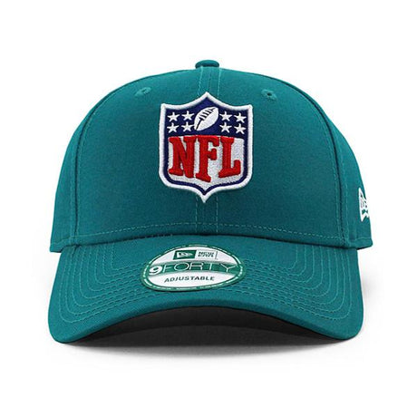 ニューエラ キャップ 9FORTY NFL SHIELD TITLE WAVE THE LEAGUE ADJUSTABLE CAP AQUA NEW ERA