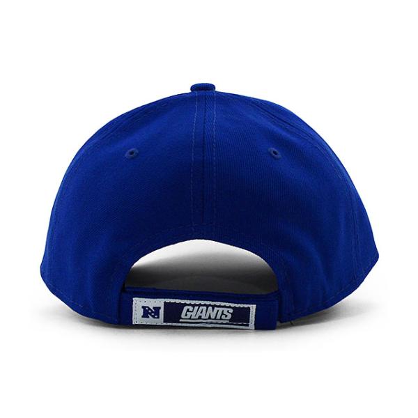 ニューエラ キャップ 9FORTY ニューヨーク ジャイアンツ NFL THROWBACK THE LEAGUE ADJUSTABLE CAP BLUE