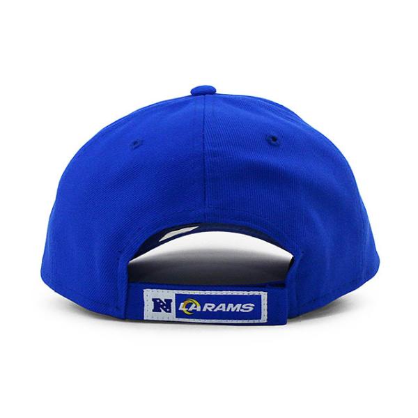 ニューエラ キャップ 9FORTY ロサンゼルス ラムズ NFL THE LEAGUE ADJUSTABLE CAP BLUE
