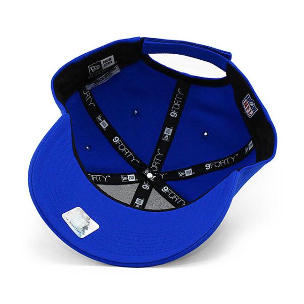 ニューエラ キャップ 9FORTY ロサンゼルス ラムズ NFL THE LEAGUE ADJUSTABLE CAP BLUE