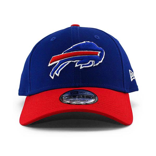 ニューエラ キャップ 9FORTY バッファロー ビルズ NFL THE LEAGUE ADJUSTABLE CAP BLUE