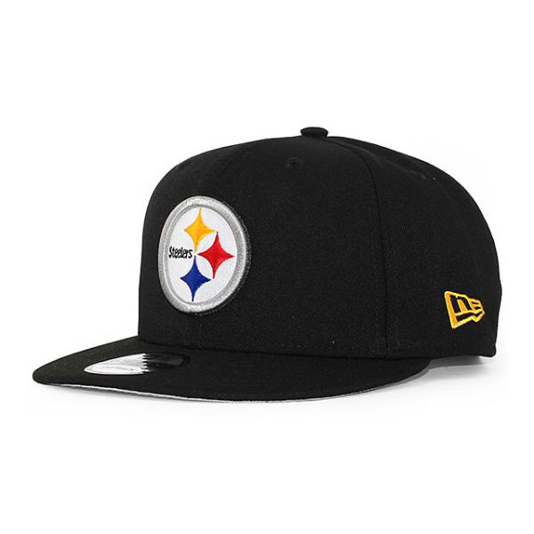 ニューエラ キャップ 9FIFTY ピッツバーグ スティーラーズ NFL TEAM BASIC SNAPBACK CAP BLACK