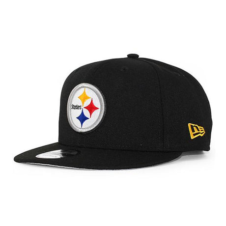 ニューエラ キャップ 9FIFTY ピッツバーグ スティーラーズ NFL TEAM BASIC SNAPBACK CAP BLACK