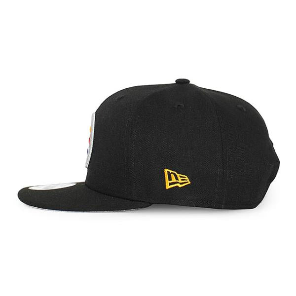 ニューエラ キャップ 9FIFTY ピッツバーグ スティーラーズ NFL TEAM BASIC SNAPBACK CAP BLACK