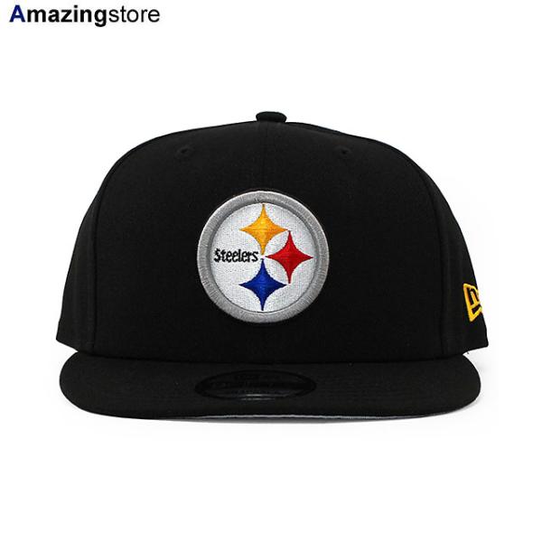 ニューエラ キャップ 9FIFTY ピッツバーグ スティーラーズ NFL TEAM BASIC SNAPBACK CAP BLACK