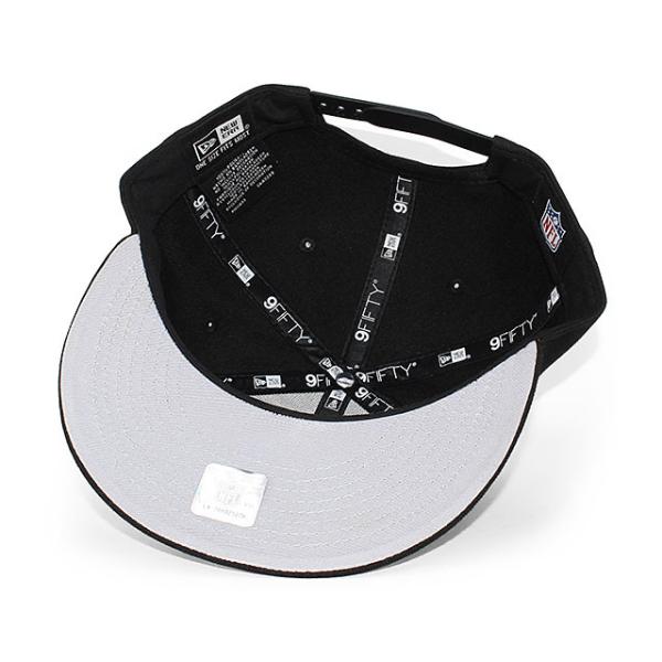 ニューエラ キャップ 9FIFTY ラスベガス レイダース NFL TEAM BASIC SNAPBACK CAP BLACK