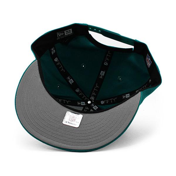 ニューエラ キャップ 9FIFTY マイアミ ドルフィンズ NFL THROWBACK TEAM BASIC SNAPBACK CAP AQUA NEW ERA MIAMI DOLPHINS