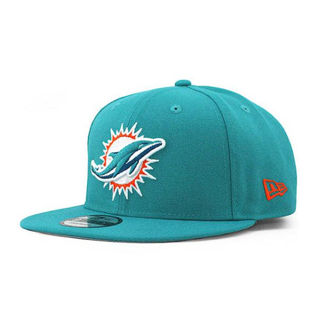 ニューエラ キャップ 9FIFTY マイアミ ドルフィンズ NFL TEAM BASIC SNAPBACK CAP AQUA