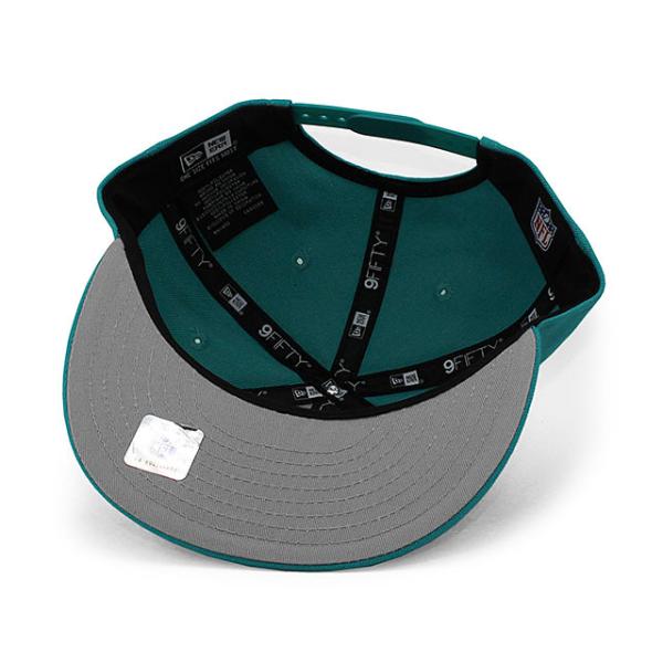 ニューエラ キャップ 9FIFTY マイアミ ドルフィンズ NFL TEAM BASIC SNAPBACK CAP AQUA