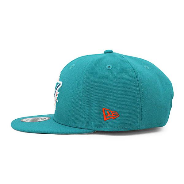 ニューエラ キャップ 9FIFTY マイアミ ドルフィンズ NFL TEAM BASIC SNAPBACK CAP AQUA