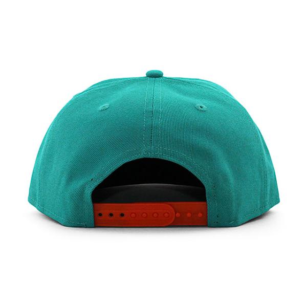ニューエラ キャップ 9FIFTY マイアミ ドルフィンズ NFL 2T TEAM-BASIC SNAPBACK CAP AQUA-ORANGE NEW ERA MIAMI DOLPHINS