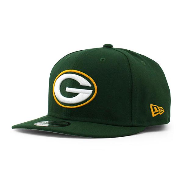 ニューエラ キャップ 9FIFTY グリーンベイ パッカーズ NFL TEAM BASIC SNAPBACK CAP GREEN