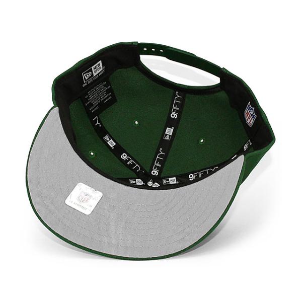 ニューエラ キャップ 9FIFTY グリーンベイ パッカーズ NFL TEAM BASIC SNAPBACK CAP GREEN