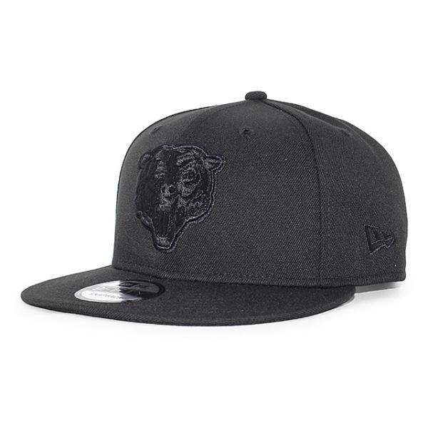 ニューエラ キャップ 9FIFTY シカゴ ベアーズ NFL BEAR LOGO TEAM BASIC SNAPBACK CAP BLACKOUT
