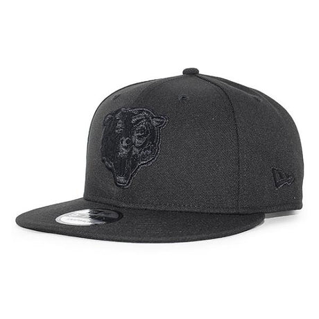 ニューエラ キャップ 9FIFTY シカゴ ベアーズ NFL BEAR LOGO TEAM BASIC SNAPBACK CAP BLACKOUT