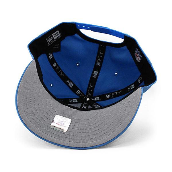 ニューエラ キャップ 9FIFTY ヒューストン オイラーズ NFL THROWBACK TEAM BASIC SNAPBACK CAP LT BLUE