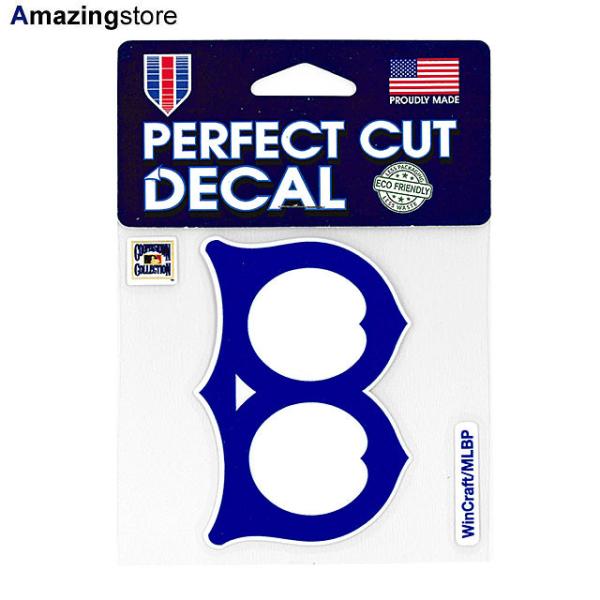 ウィンクラフト ブルックリン ドジャース ステッカー BROOKLYN DODGERS MLB COOPERSTOWN PERFECT CUT DECAL WINCRAFT