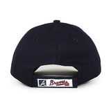 ニューエラ キャップ 9FORTY アトランタ ブレーブス MLB THE LEAGUE ROAD ADJUSTABLE CAP NAVY