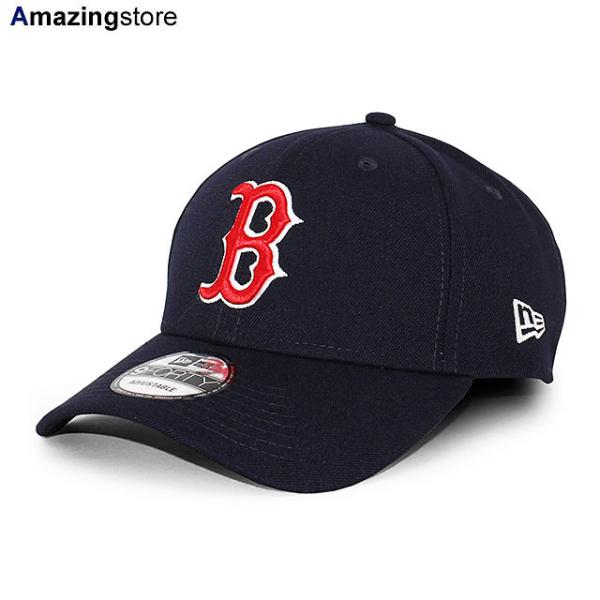 ニューエラ キャップ 9FORTY ボストン レッドソックス MLB THE LEAGUE GAME ADJUSTABLE CAP NAVY