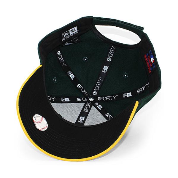 ニューエラ キャップ 9FORTY オークランド アスレチックス MLB THE LEAGUE HOME ADJUSTABLE CAP GREEN