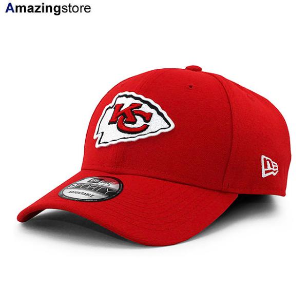 ニューエラ キャップ 9FORTY カンザスシティ チーフス NFL THE LEAGUE ADJUSTABLE CAP RED