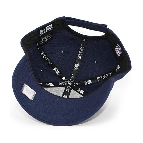 ニューエラ キャップ 9FORTY シカゴ ベアーズ NFL THE LEAGUE ADJUSTABLE CAP NAVY