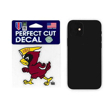 ウィンクラフト ステッカー アイオワステイト サイクロン  NCAA ISU PERFECT CUT DECAL  WINCRAFT IOWA STATE CYCLONES