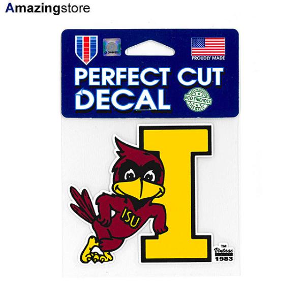 ウィンクラフト ステッカー アイオワステイト サイクロン  NCAA VINTAGE PERFECT CUT DECAL  WINCRAFT IOWA STATE CYCLONES