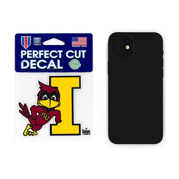 ウィンクラフト ステッカー アイオワステイト サイクロン  NCAA VINTAGE PERFECT CUT DECAL  WINCRAFT IOWA STATE CYCLONES