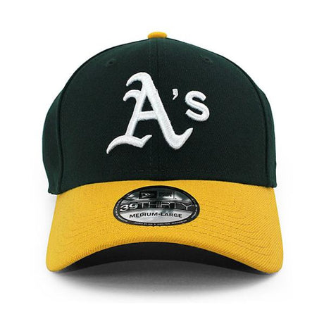 ニューエラ キャップ 39THIRTY オークランド アスレチックス MLB TEAM CLASSIC FLEX FIT CAP GREEN GOLD NEW ERA OAKLAND ATHLETICS