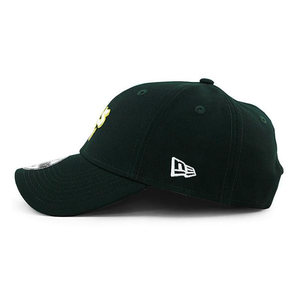 ニューエラ キャップ 9FORTY オークランド アスレチックス MLB THE LEAGUE ROAD ADJUSTABLE CAP DK GREEN