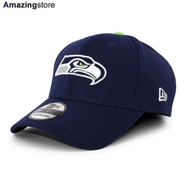 ニューエラ キャップ 39THIRTY シアトル シーホークス NFL TEAM CLASSIC FLEX FIT CAP NAVY