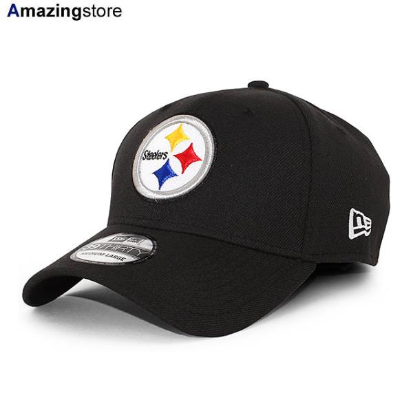 ニューエラ キャップ 39THIRTY ピッツバーグ スティーラーズ NFL TEAM CLASSIC FLEX FIT CAP BLACK NEW ERA PITTSBURGH STEELERS