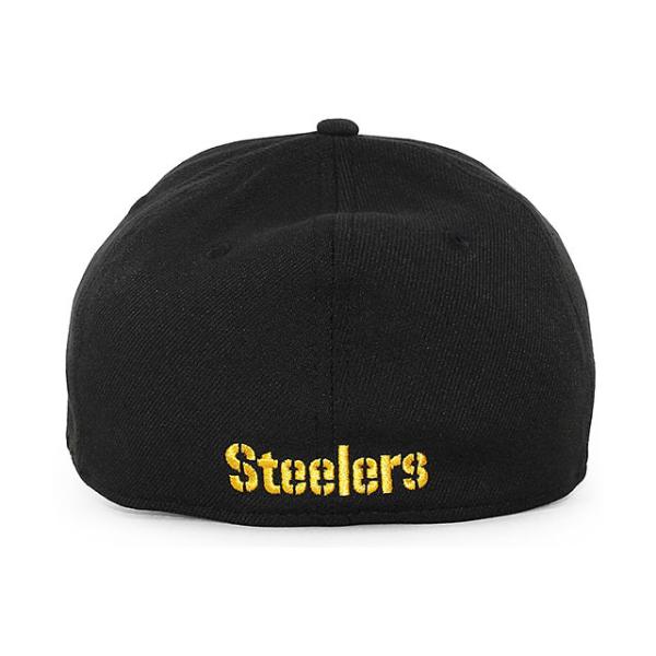 ニューエラ キャップ 39THIRTY ピッツバーグ スティーラーズ NFL TEAM CLASSIC FLEX FIT CAP BLACK NEW ERA PITTSBURGH STEELERS