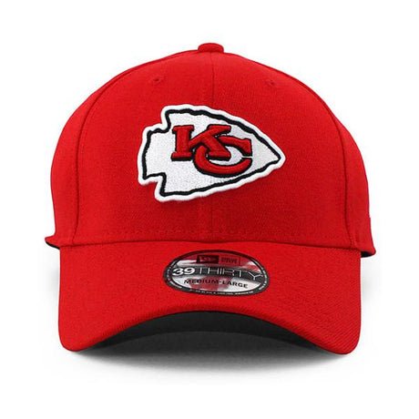 ニューエラ キャップ 39THIRTY カンザスシティ チーフス NFL TEAM CLASSIC FLEX FIT CAP RED NEW ERA KANSAS CITY CHIEFS