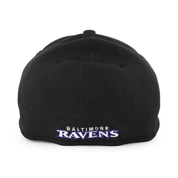 ニューエラ キャップ 39THIRTY ボルチモア レイブンズ NFL TEAM CLASSIC FLEX FIT CAP BLACK