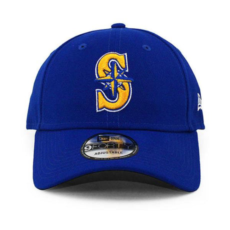 ニューエラ キャップ 9FORTY シアトル マリナーズ MLB THE LEAGUE ALTERNATE 2 ADJUSTABLE CAP BLUE