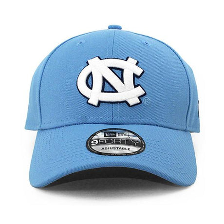 ニューエラ キャップ 9FORTY ノースカロライナ ターヒールズ NCAA THE LEAGUE ADJUSTABLE CAP LIGHT BLUE
