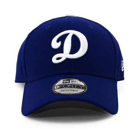 ニューエラ キャップ 9FORTY ロサンゼルス ドジャース MLB THE LEAGUE D LOGO ADJUSTABLE CAP BLUE