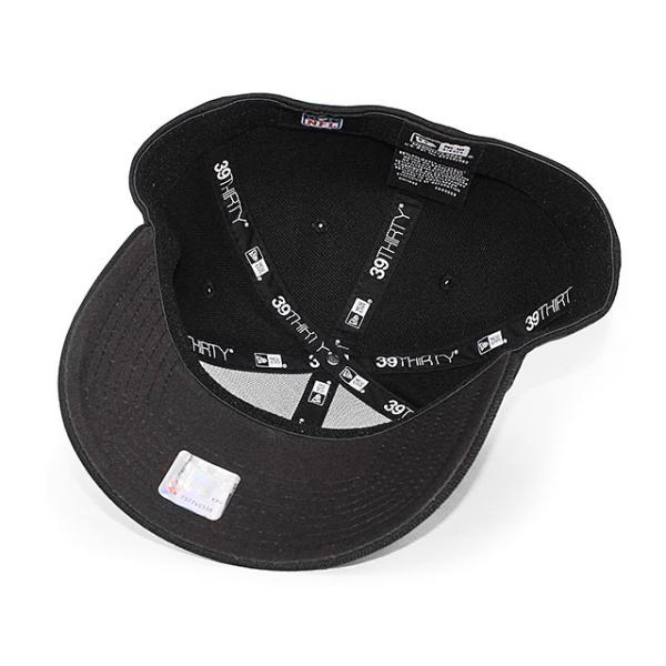 ニューエラ キャップ 39THIRTY カンザスシティ チーフス NFL TEAM CLASSIC FLEX FIT CAP BLACK