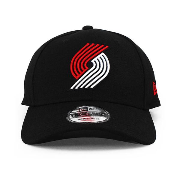 ニューエラ キャップ 9FORTY ポートランド トレイル ブレイザーズ NBA THE LEAGUE ADJUSTABLE CAP BLACK