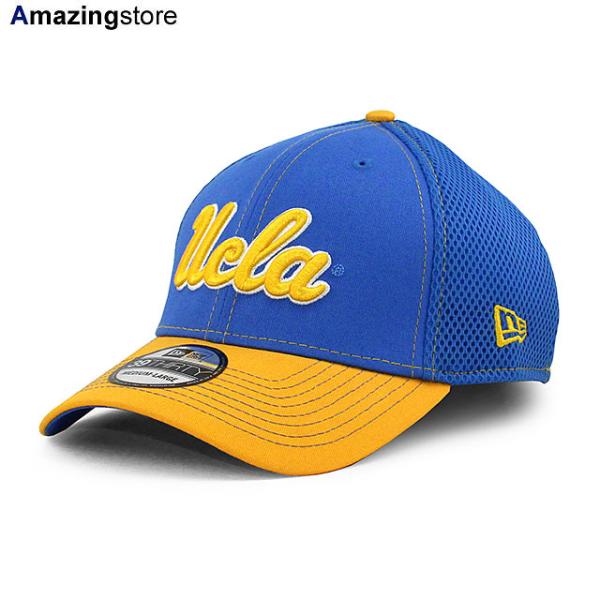 ニューエラ キャップ 39THIRTY UCLA ブルーインズ  NCAA 2-TONE NEO FLEX FIT CAP LT BLUE-YELLOW  NEW ERA UCLA BRUINS