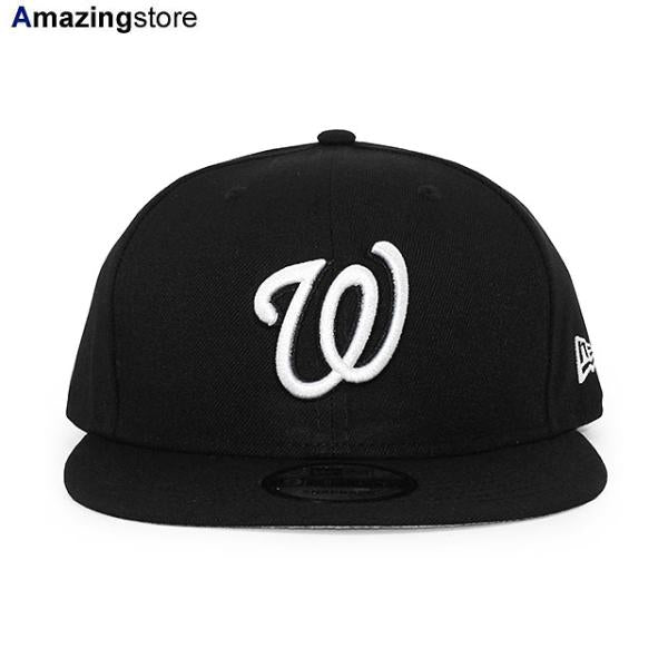 ニューエラ キャップ 9FIFTY スナップバック ワシントン ナショナルズ MLB TEAM BASIC SNAPBACK CAP BLACK