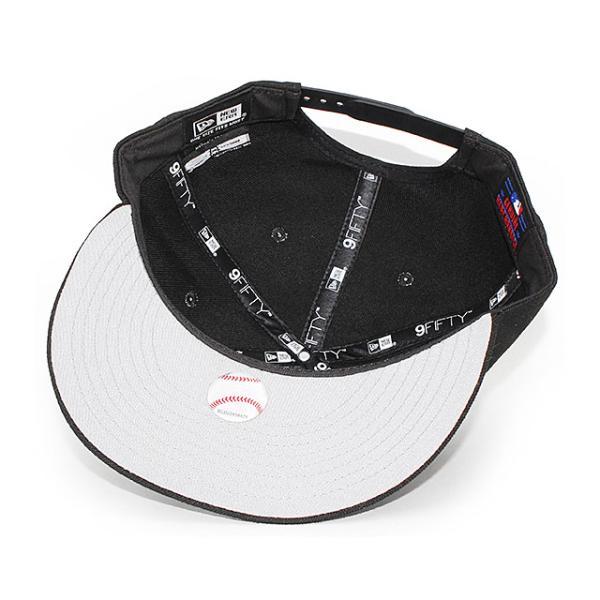 ニューエラ キャップ 9FIFTY タンパベイ レイズ MLB TEAM BASIC SNAPBACK CAP BLACKOUT