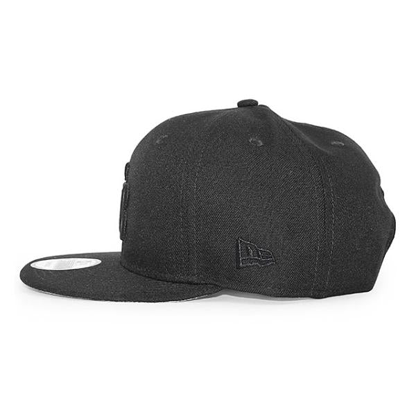ニューエラ キャップ 9FIFTY タンパベイ レイズ MLB TEAM BASIC SNAPBACK CAP BLACKOUT