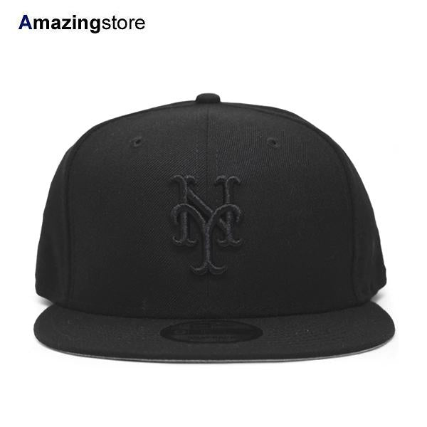 ニューエラ キャップ 9FIFTY ニューヨーク メッツ MLB TEAM BASIC SNAPBACK CAP BLACKOUT