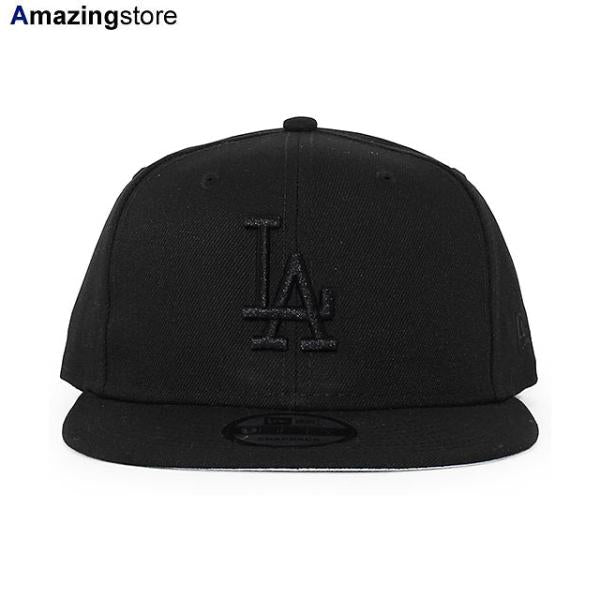 ニューエラ キャップ 9FIFTY スナップバック ロサンゼルス ドジャース MLB TEAM BASIC SNAPBACK CAP BLACKOUT