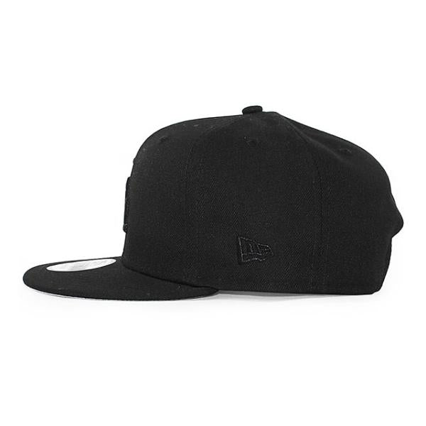 ニューエラ キャップ 9FIFTY スナップバック ロサンゼルス ドジャース MLB TEAM BASIC SNAPBACK CAP BLACKOUT