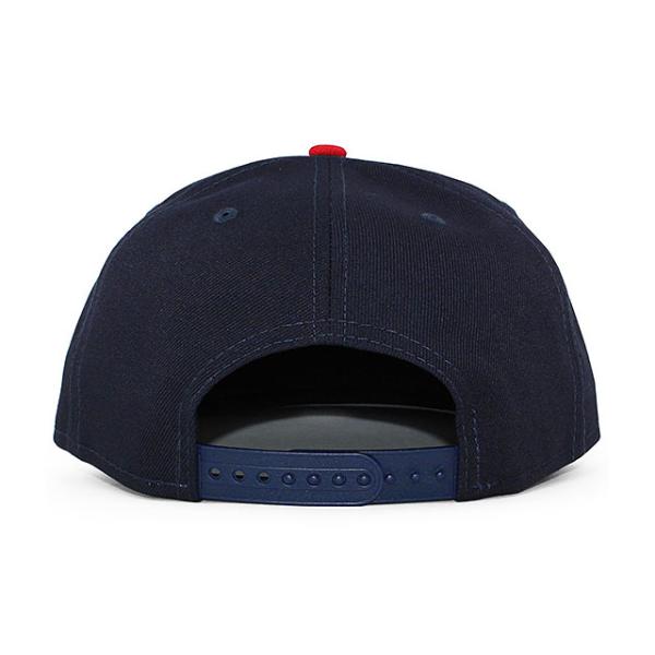 ニューエラ キャップ 9FIFTY アトランタ ブレーブス MLB TEAM BASIC SNAPBACK CAP NAVY