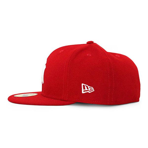ニューエラ キャップ 59FIFTY ニューヨーク ヤンキース MLB TEAM BASIC FITTED CAP RED WHITE